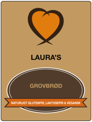 Friskbagt glutenfrit laktosefrit vegansk grovbrød fra Laura’s